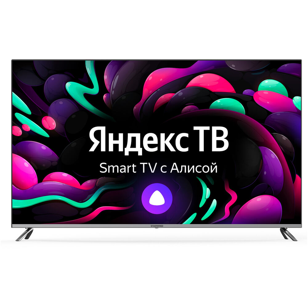 Телевизор STARWIND SW-LED58UG401, 58"(147 см), UHD 4K, купить в Москве, цены в интернет-магазинах на Мегамаркет