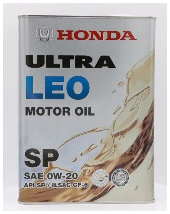 Моторное масло Honda Ultra LEO API SN SAE 0W20 4л - отзывы покупателей на Мегамаркет | 100001148780