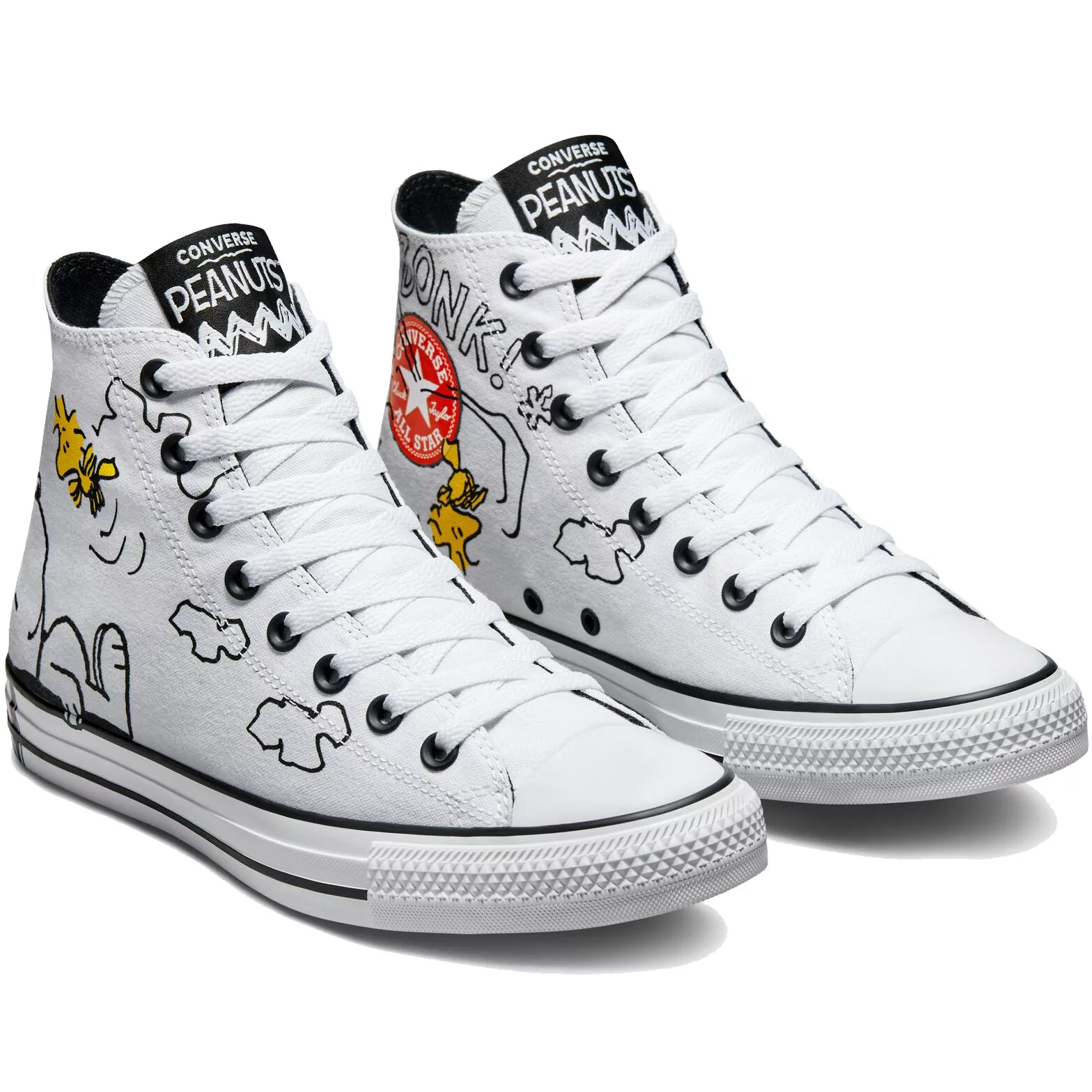 Кеды женские Converse PEANUTS CHUCK TAYLOR ALL STAR белые 37.5 EU - купить  в Москве, цены на СберМегаМаркет