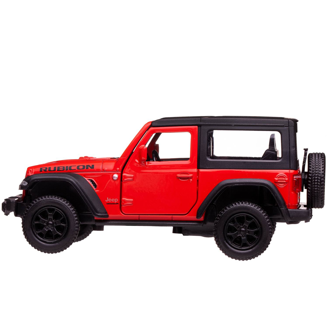 Машина металлическая RMZ City 1:32 Jeep Wrangler Rubicon 2021, красный цвет  - купить в ООО «ЭЛЬТ», цена на Мегамаркет