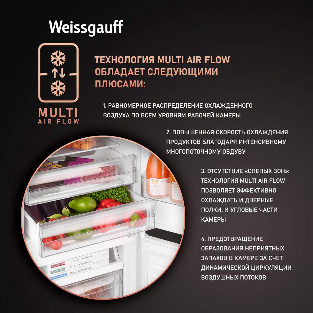 Weissgauff Wrki 178 Холодильник Купить