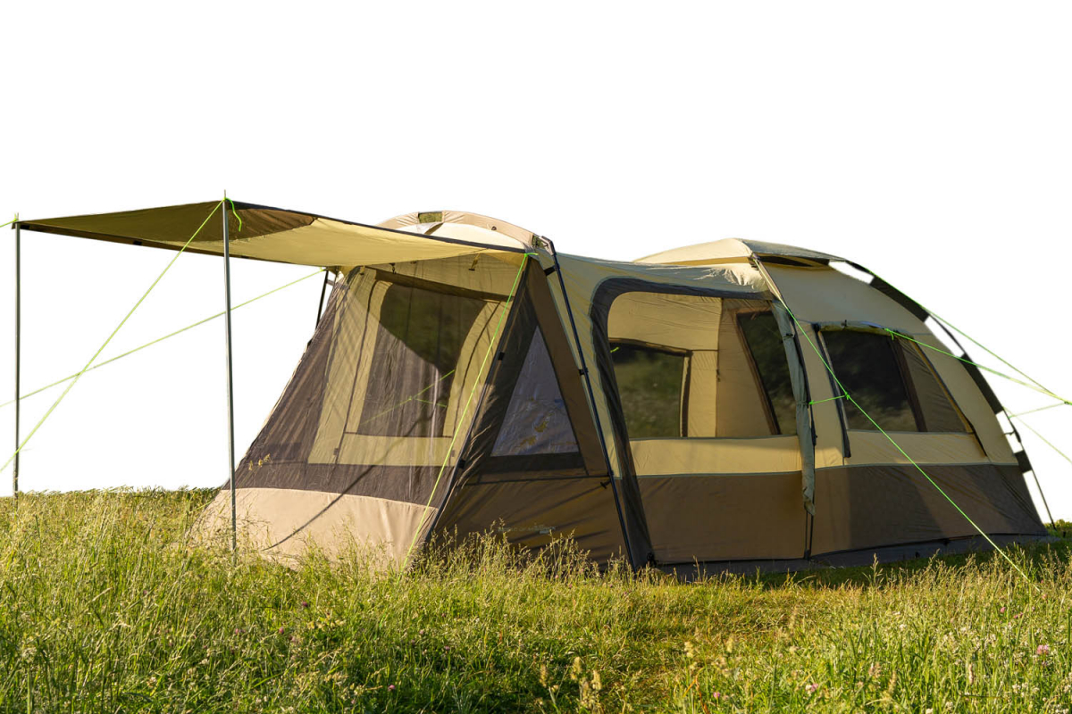 Палатка Maverick Ultra, кемпинговая, 4 места, light tan/wood - купить в mavericktent, цена на Мегамаркет