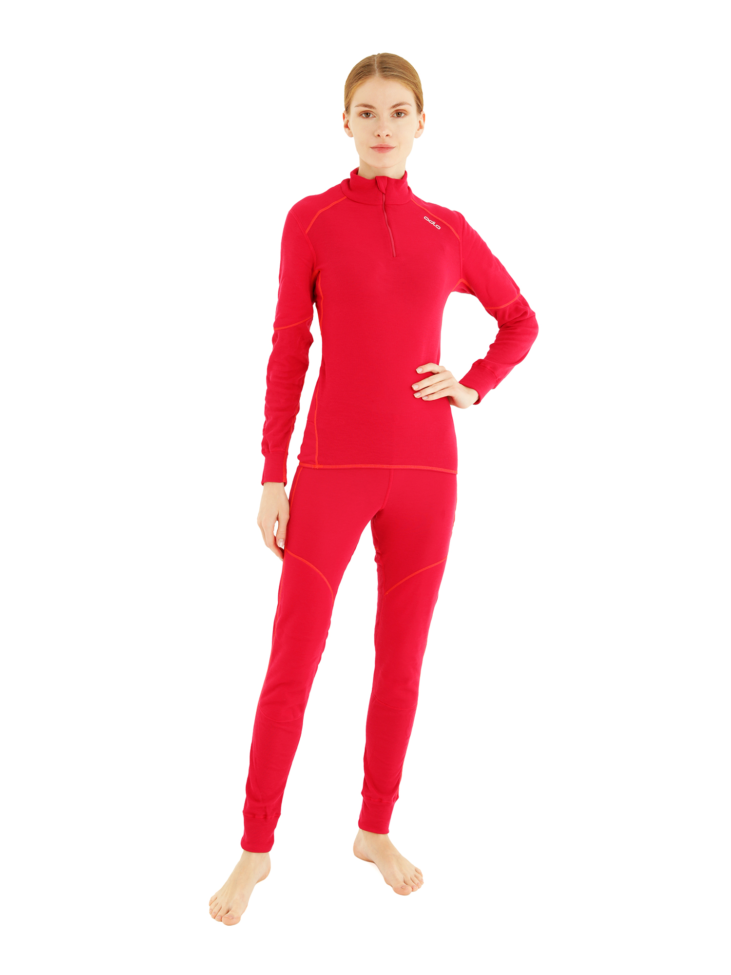 Термолонгслив Odlo Shirt L/S Turtle Neck X-Warm, cerise, XL - купить вМоскве, цены на Мегамаркет