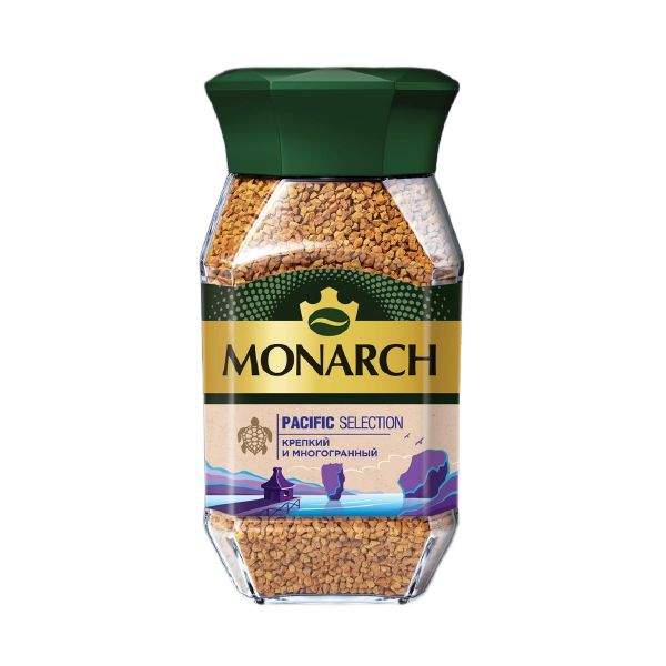 Кофе Monarch Pacific Selection растворимый 180 г - купить в Супермаркет «Гармония цен», цена на Мегамаркет