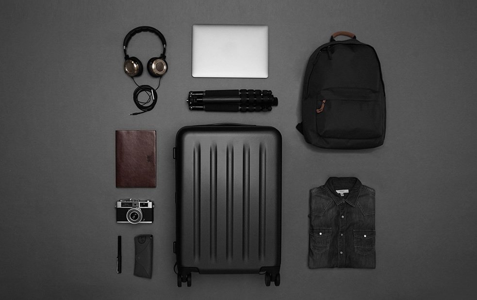 Чемодан унисекс Xiaomi NINETYGO PC Luggage black S