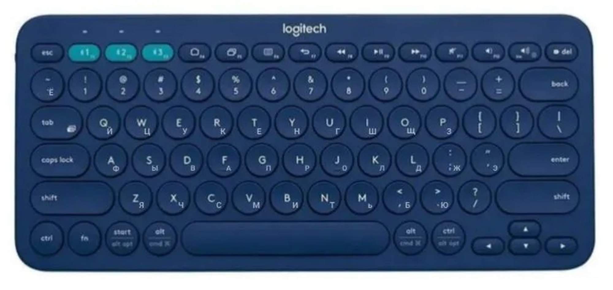 Logitech k380 как подключить к компьютеру Беспроводная клавиатура Logitech K380 Blue (ART000824) - характеристики и описан