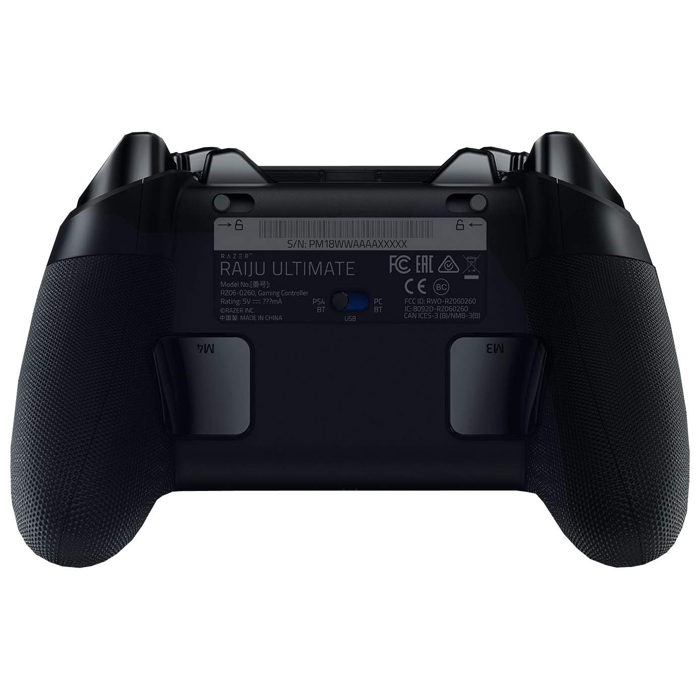 Геймпад Razer Raiju Ultimate для Playstation 4 Black (RZ06-02600300-R3G1) –  купить в Москве, цены в интернет-магазинах на Мегамаркет