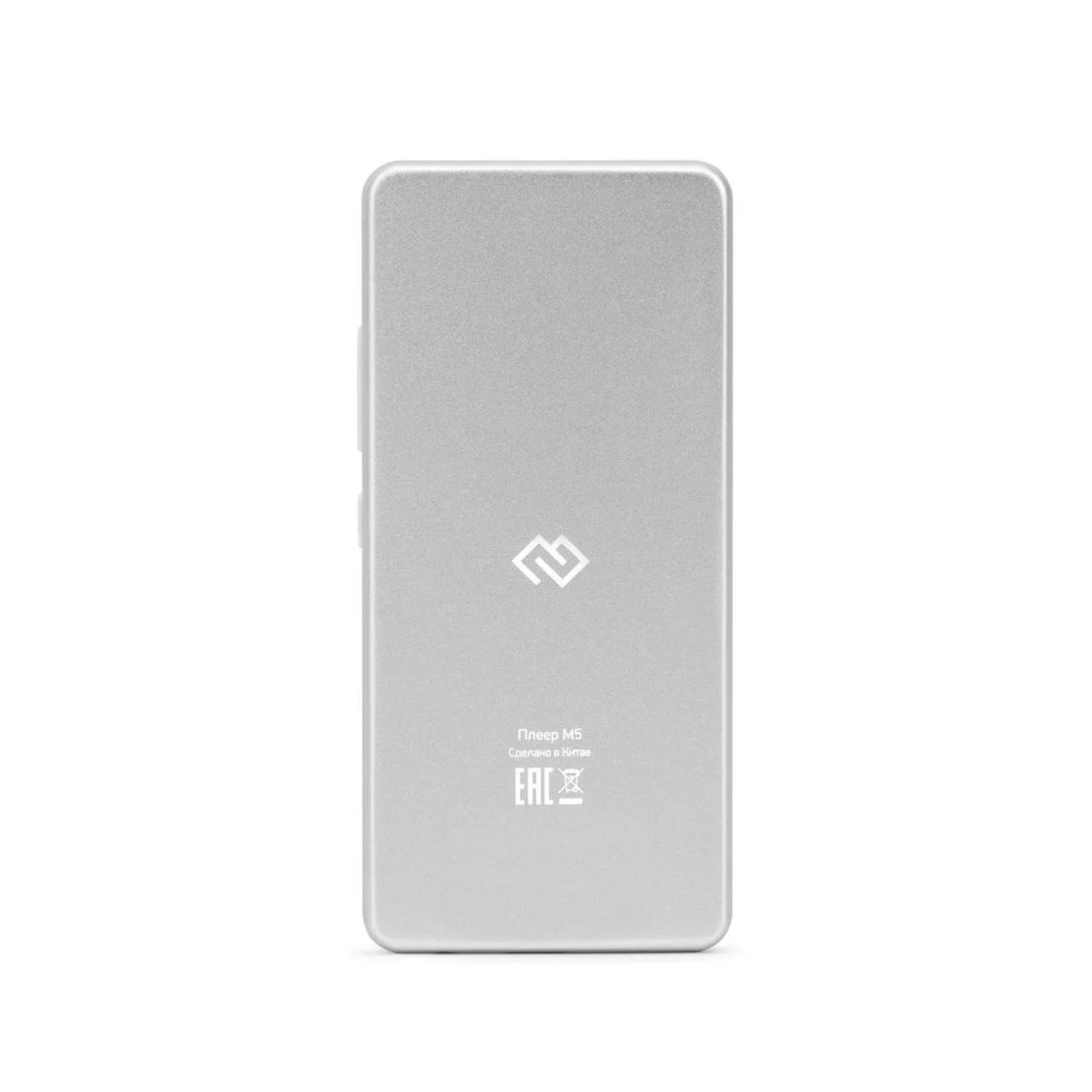 Плеер Digma Hi-Fi Flash M5 BT 16 Gb, 2.4, FM, microSD, microSDHC, clip,  белый, купить в Москве, цены в интернет-магазинах на Мегамаркет