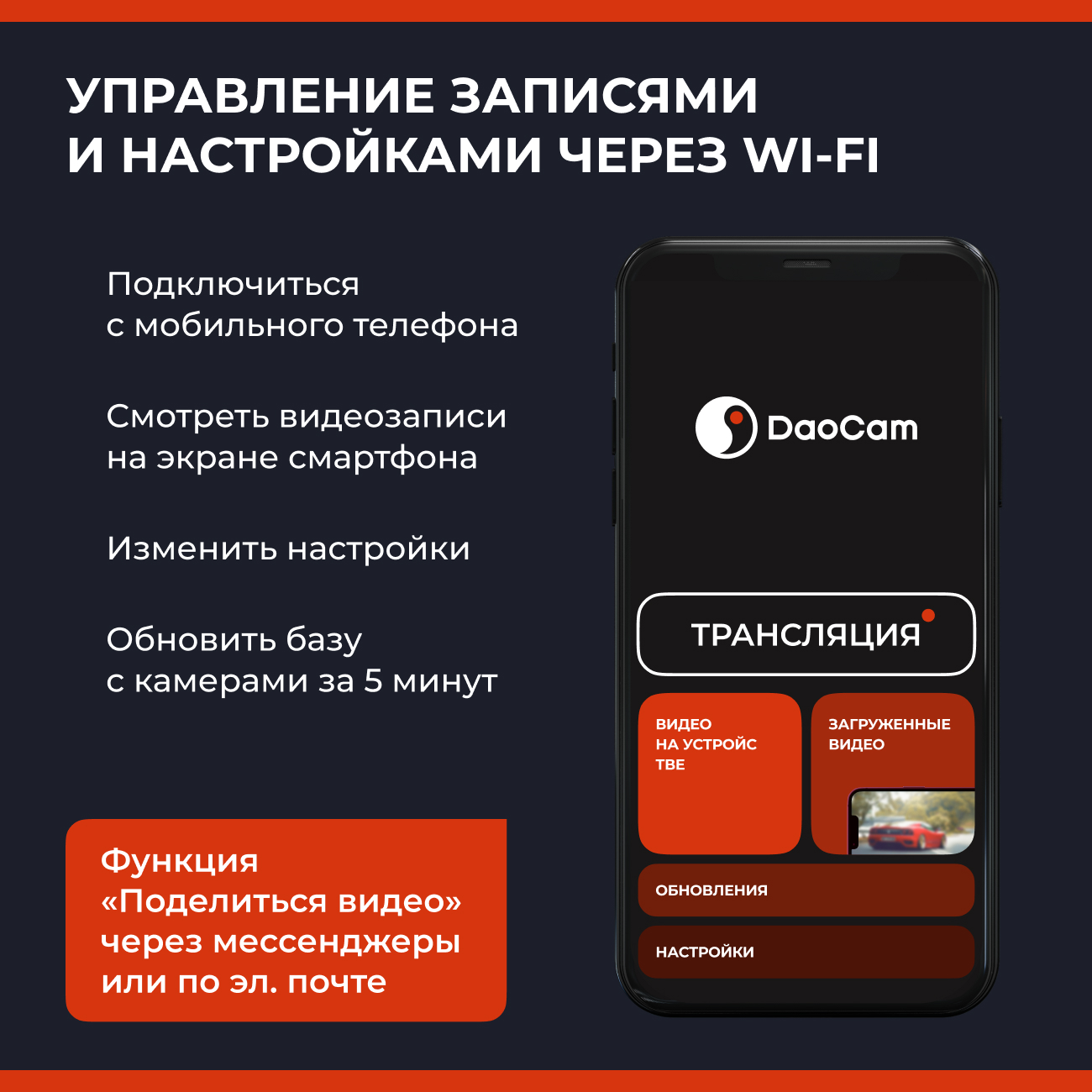 Видеорегистратор с радар-детектором Daocam 1047295 Genom Wi-Fi - отзывы  покупателей на Мегамаркет | 600011549142