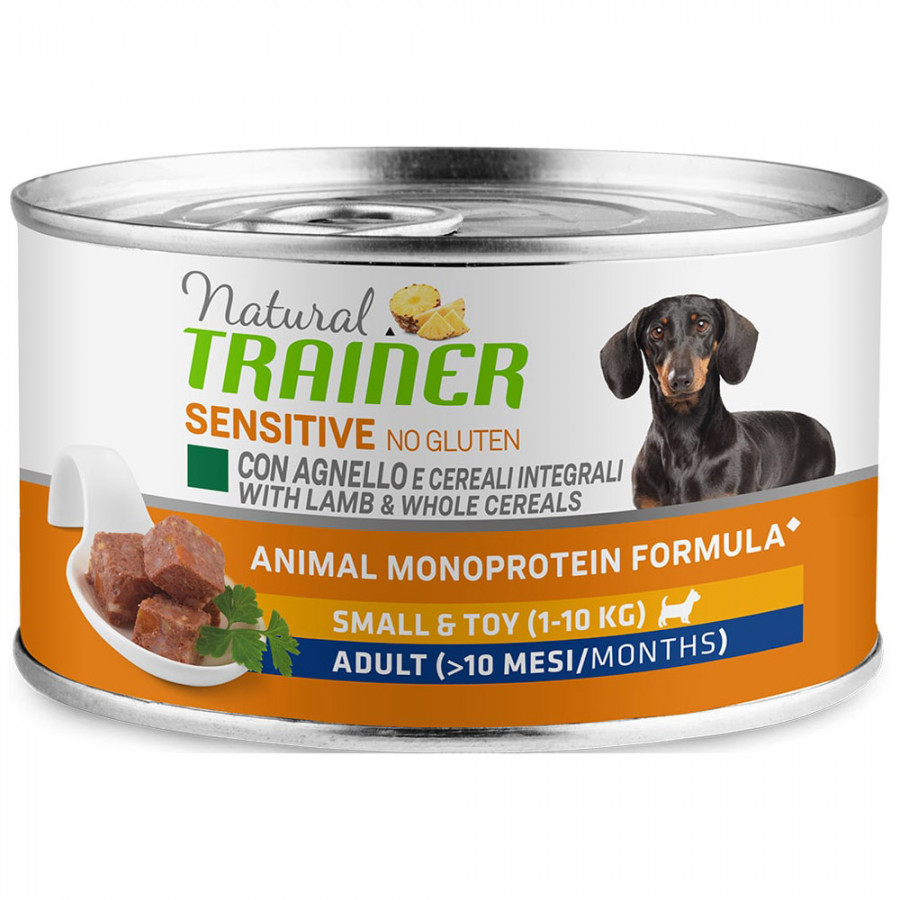 Влажный корм для собак Trainer Sensitive No Gluten, ягненок, 24шт, 150г