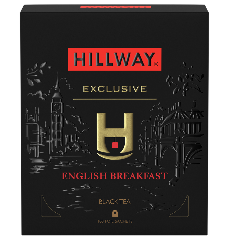 Купить чай черный Hillway English Breakfast в пакетиках 2 г х 100 шт, цены на Мегамаркет | Артикул: 100029958205