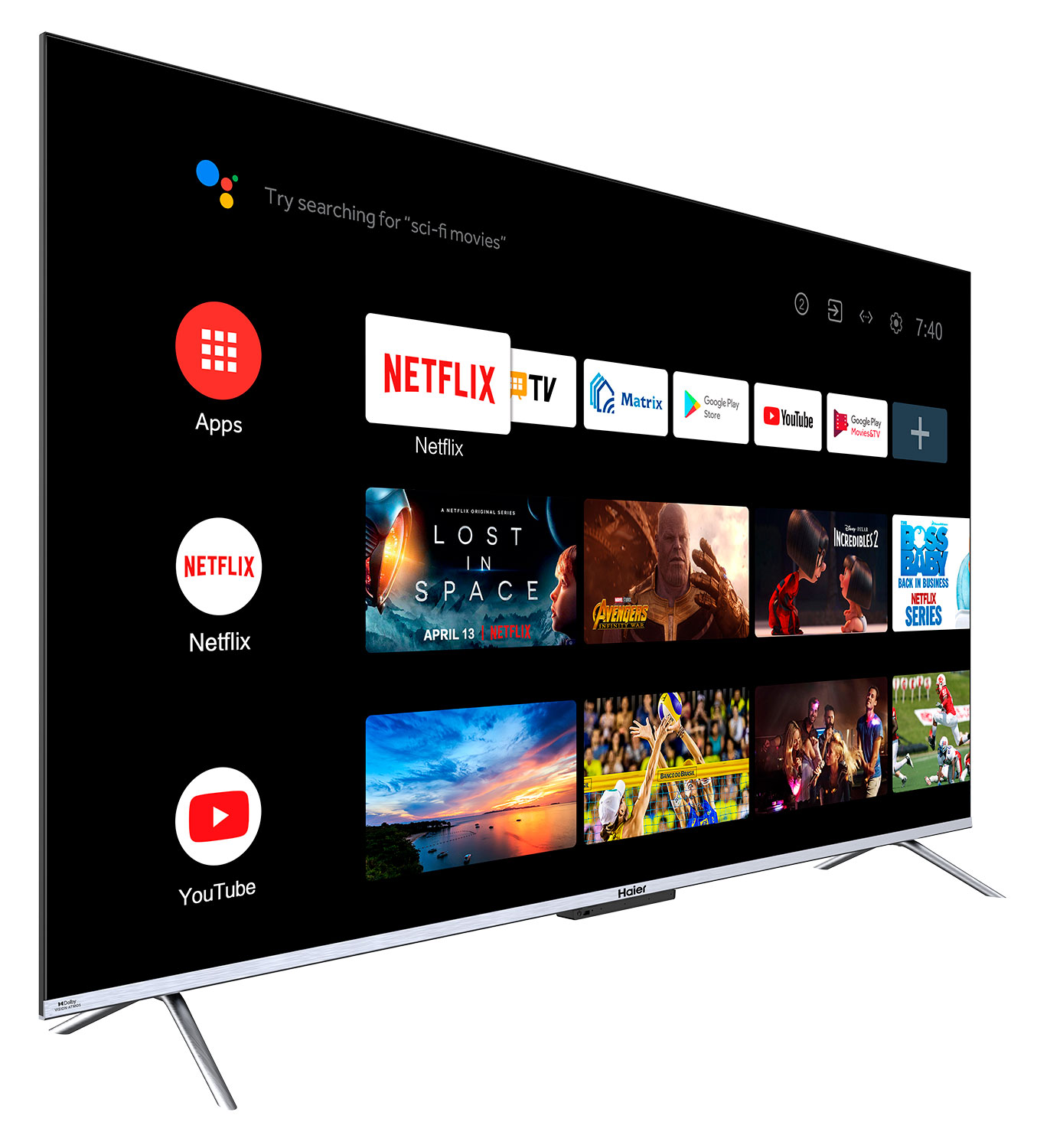 Телевизор Haier 43 Smart TV S3, 43