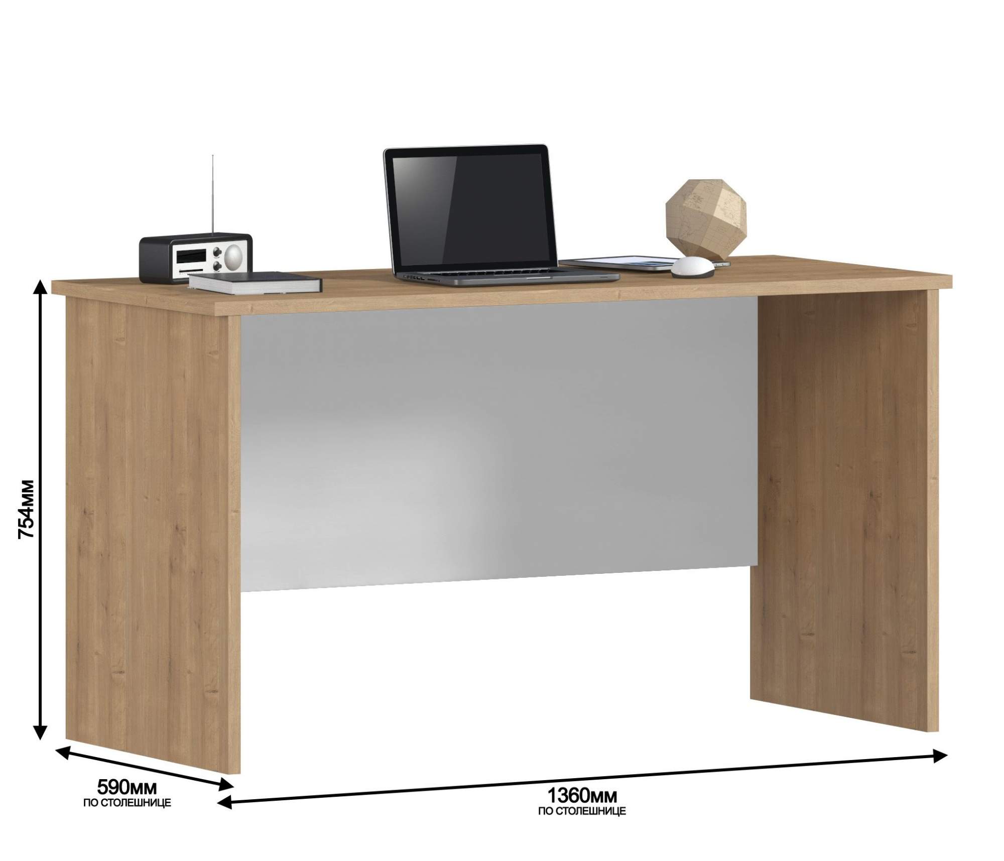 Компьютерный, письменный стол СТОЛПЛИТ Мальта СБ-3268 - купить в Москве ...