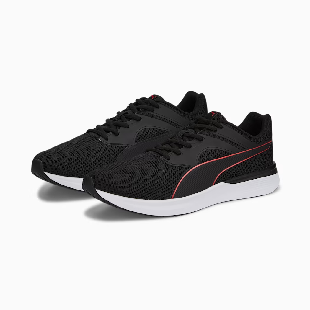 Кроссовки мужские PUMA 37702803 черные 40.5 RU - купить в Москве, цены на Мегамаркет | 100058233727