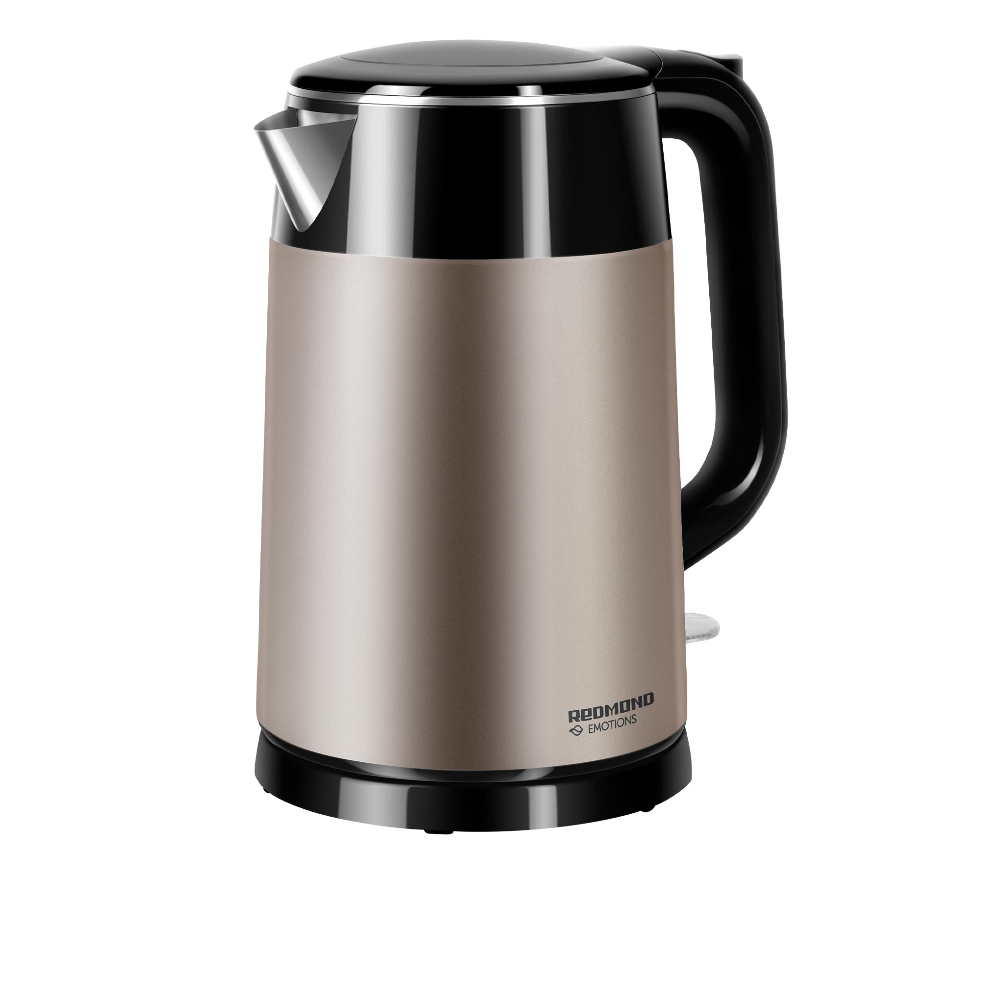 Чайник электрический REDMOND RK-M163 1.7 л коричневый - купить в Godnesse Smile, цена на Мегамаркет