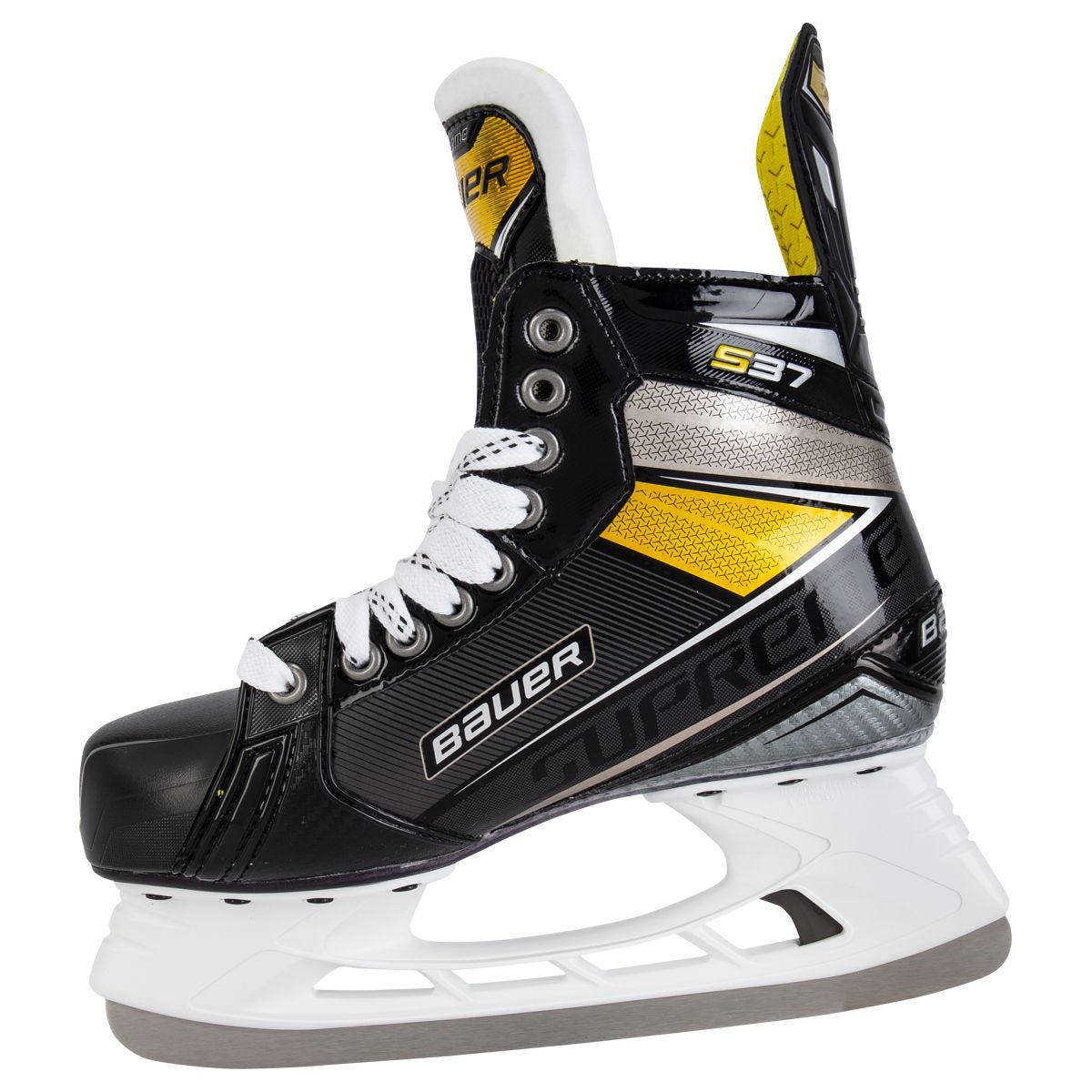 Bauer supreme pro int. Bauer Supreme s37. Bauer s37 коньки. Коньки хоккейные Bauer Supreme. Коньки Бауэр Суприм.