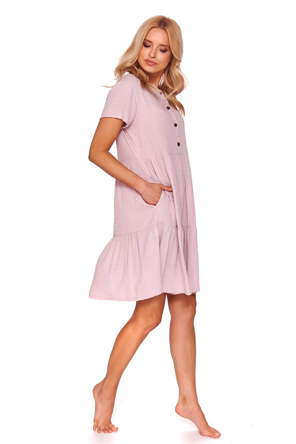 Ночная сорочка женская Doctor Nap TCB.4130 розовая 46