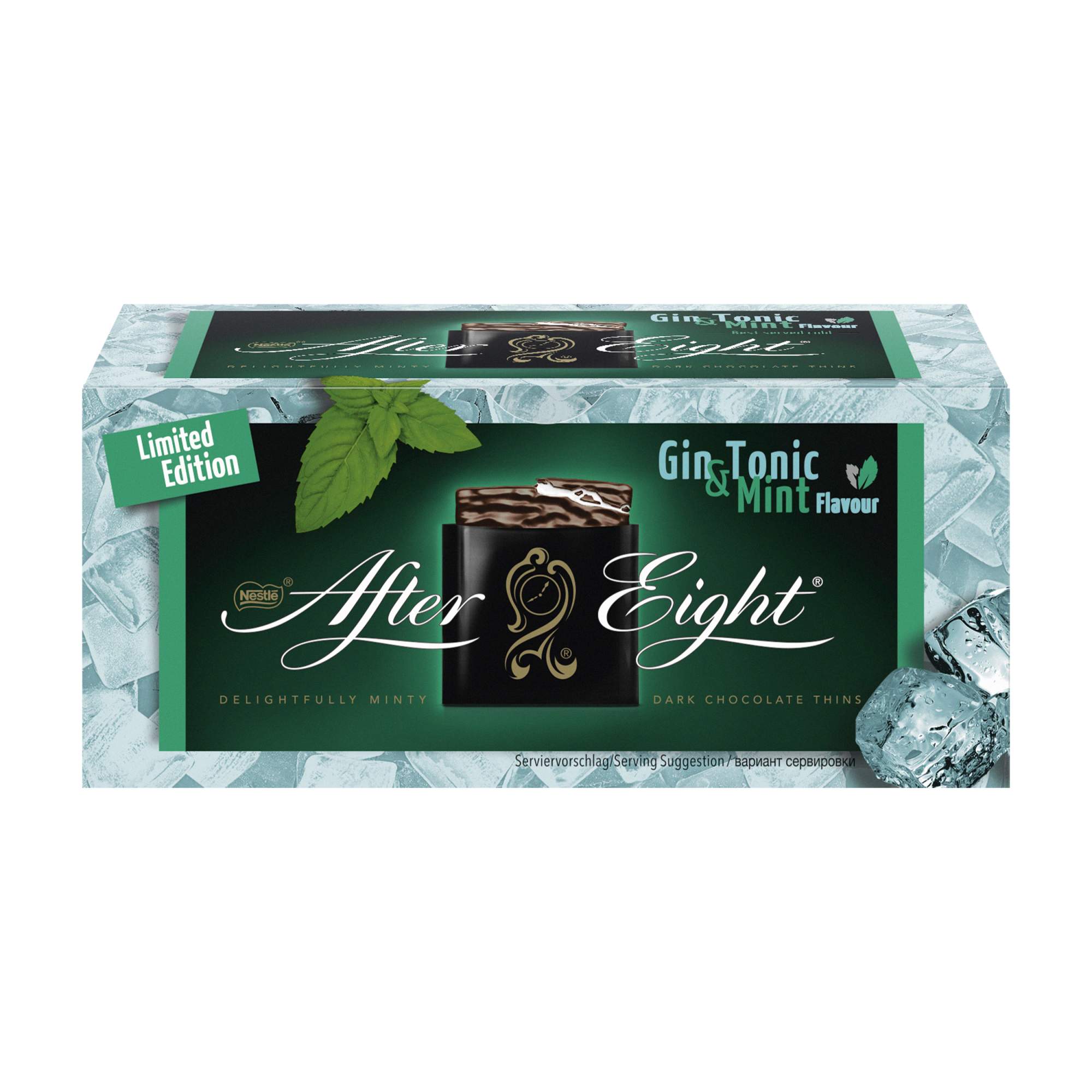 Мятный шоколад Нестле after eight