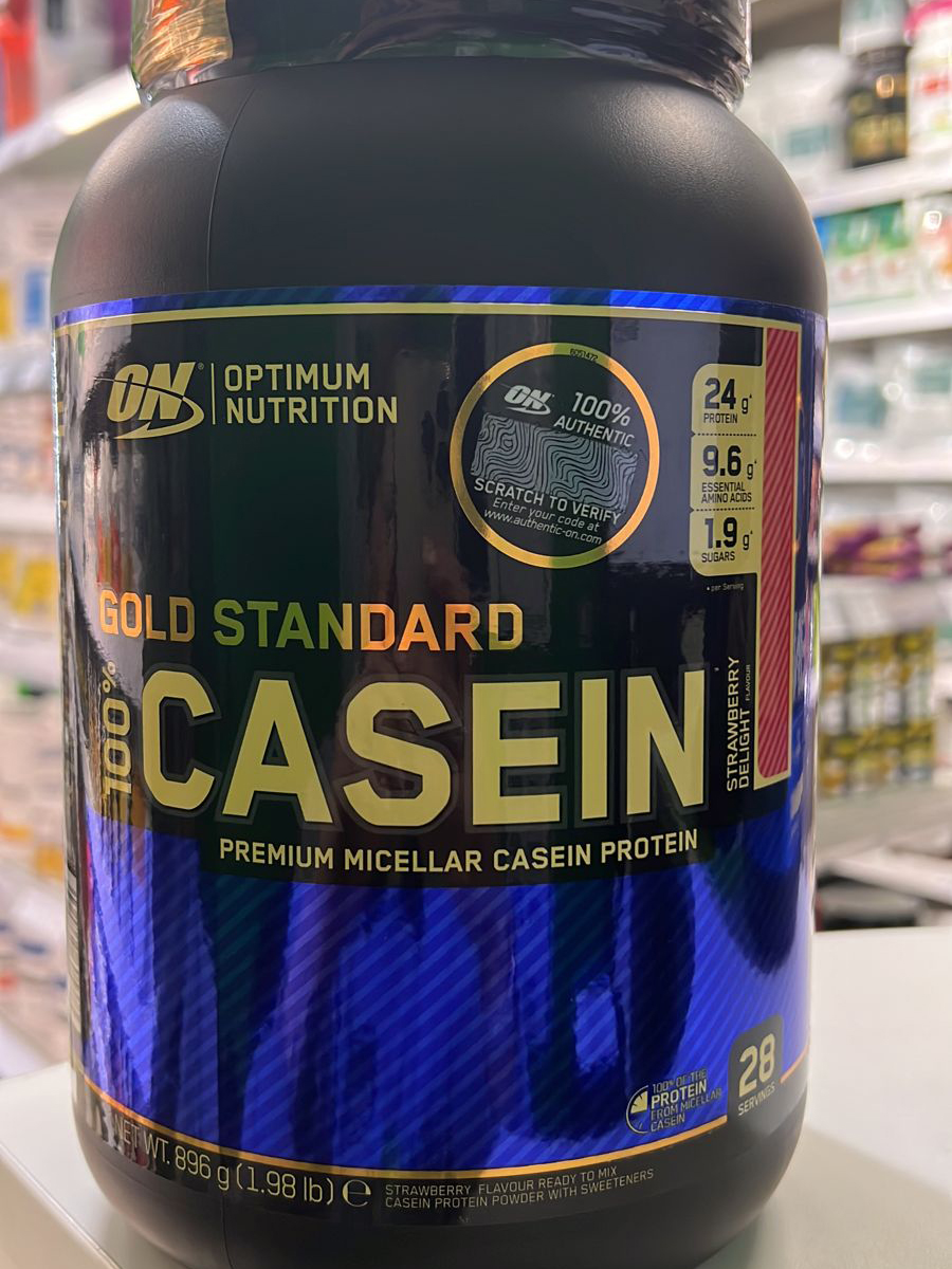 Optimum nutrition 100 casein gold standard. Магазин Мускул СПБ спортивного питания
