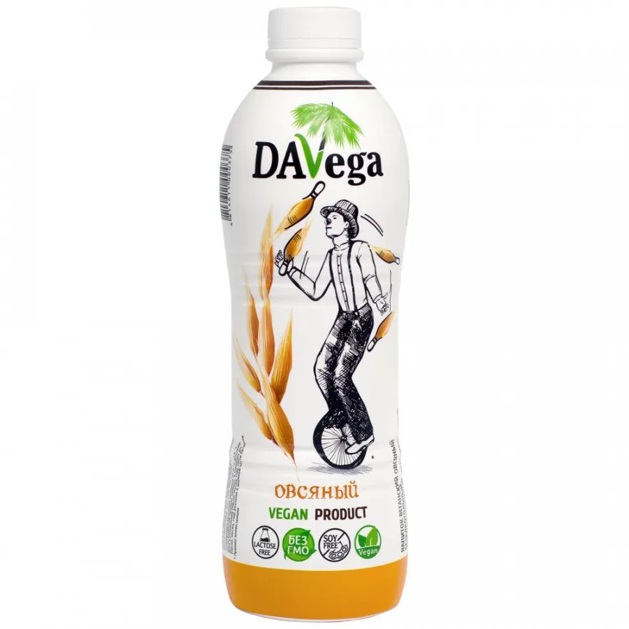 Напиток овсяный DAVega 1,5% 900 мл