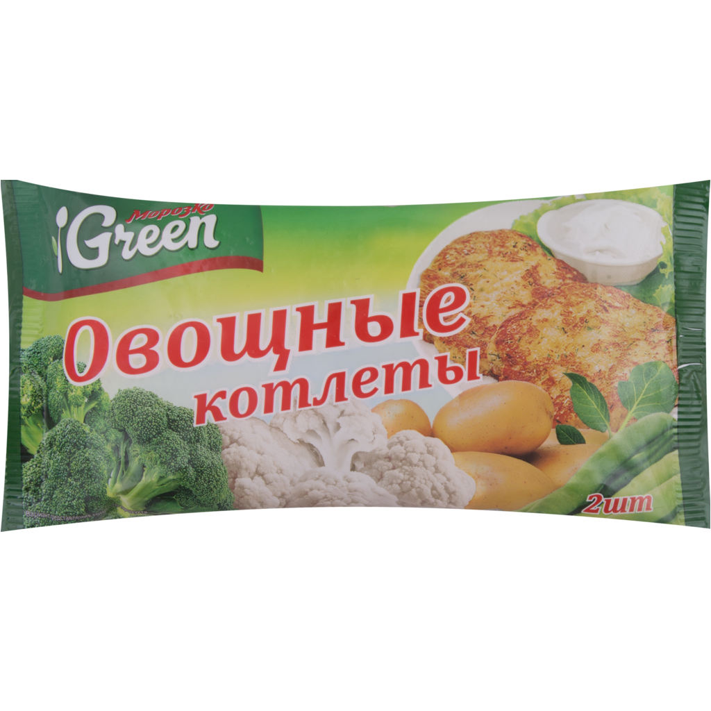 Котлеты Морозко Green овощные