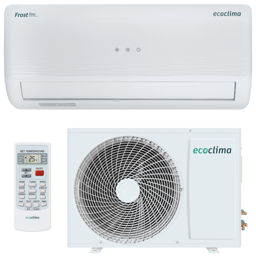 Сплит-система Ecoclima ECW/I-AX24/FB-4R1 / EC/I-AX24/F-4R1, купить в Москве, цены в интернет-магазинах на Мегамаркет