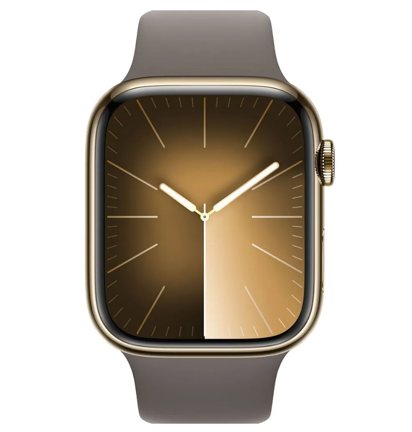 Apple watch s 10. Apple watch Series 9 45mm Graphite Stainless Steel Case Millanes Graphite Band. Silver loop. Taupe Magnetic link