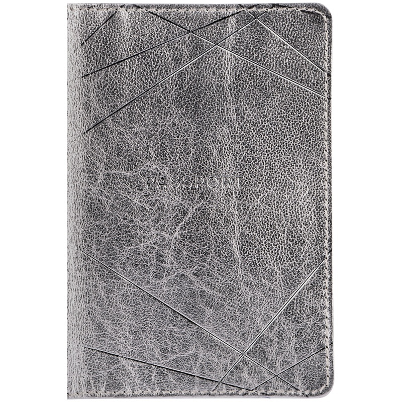 Обложка для паспорта OfficeSpace 311090 серебро