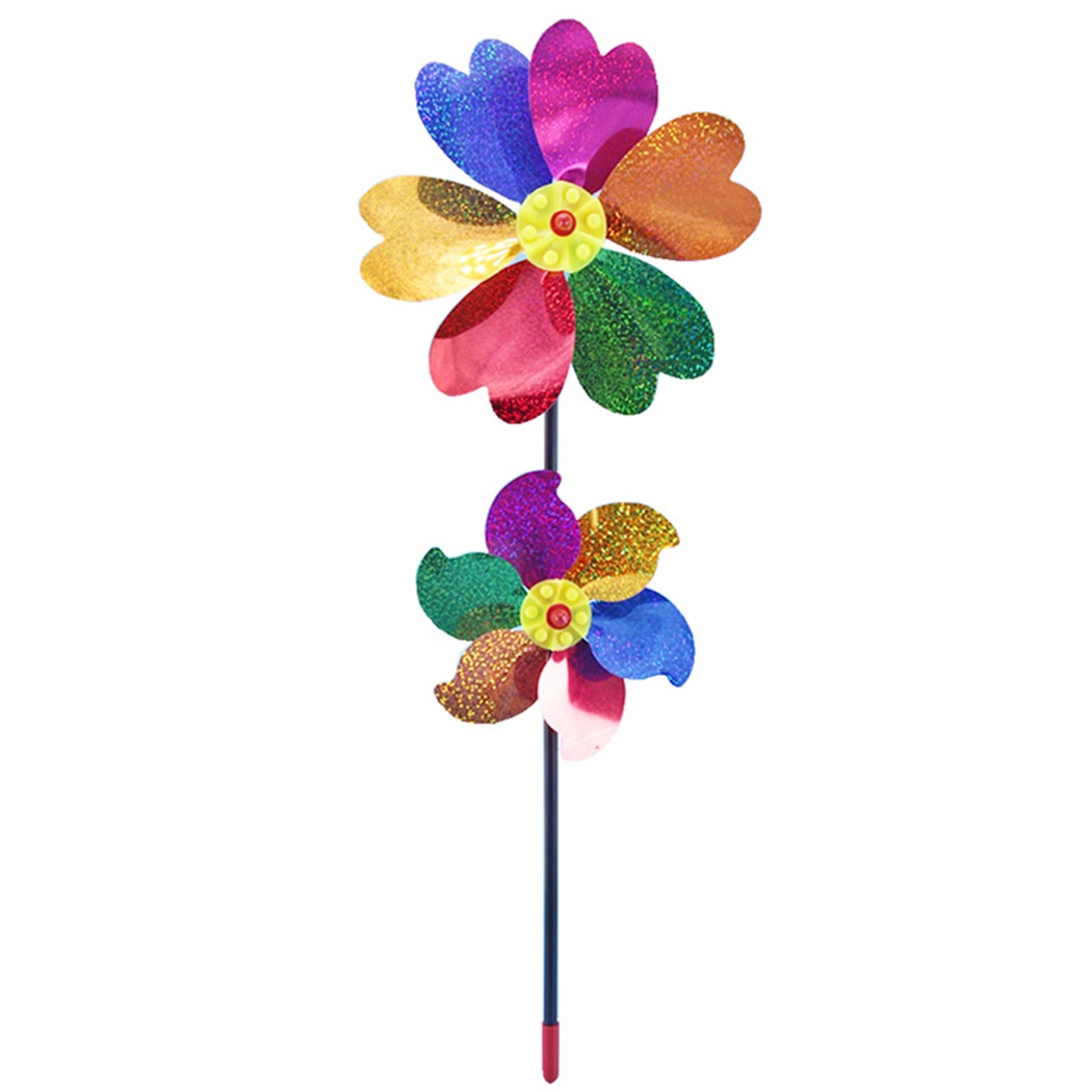 Ветрячок Junfa toys Два цветочка 18см 136023-TN