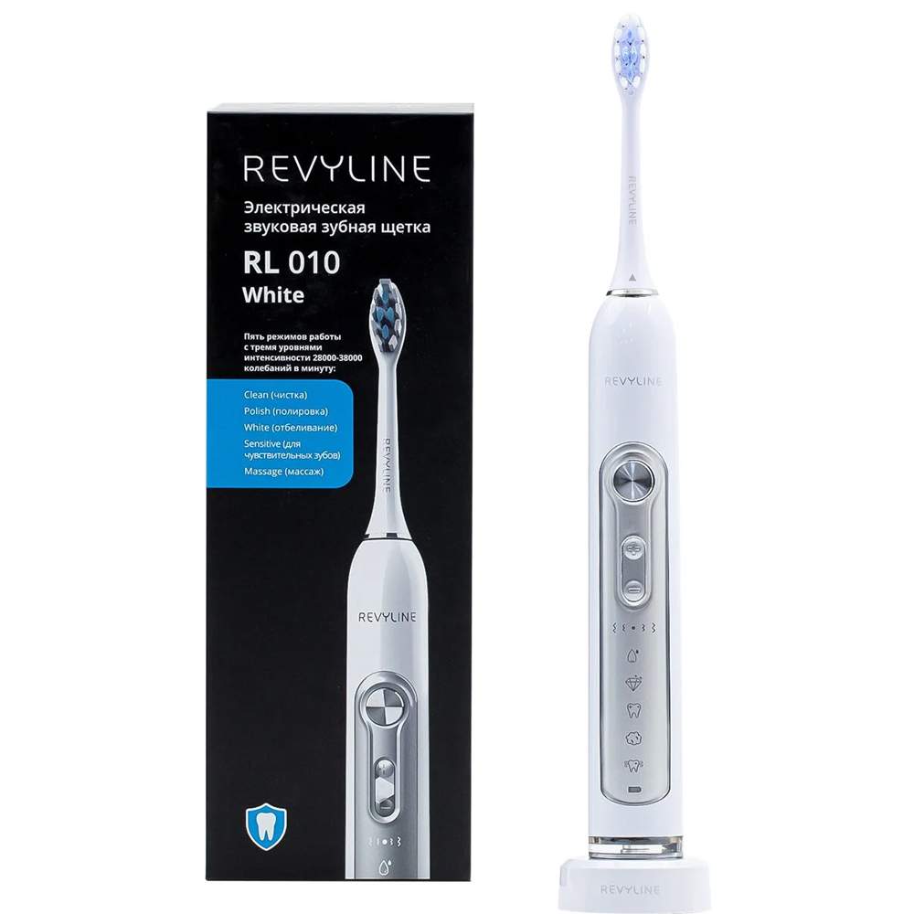 Электрическая зубная щетка Revyline RL 010 White - отзывы покупателей на  маркетплейсе Мегамаркет | Артикул: 600000807784