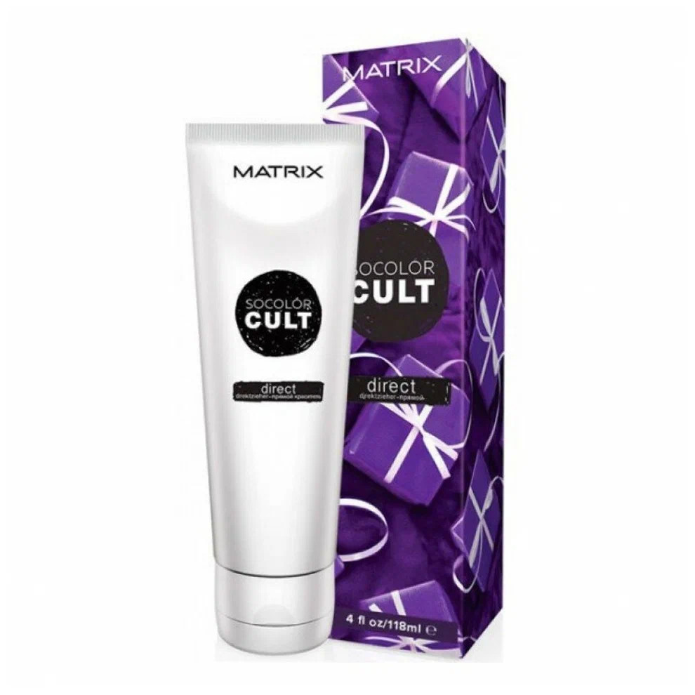 Краситель прямого действия Matrix Socolor Cult Royal Purple Королевский  фиолетовый 118 мл - отзывы покупателей на Мегамаркет | краски для волос  P1580500