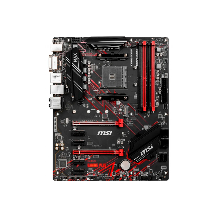 Материнская плата MSI B450 Gaming PLUS MAX - купить в Пигментариус (Доставка силами продавца), цена на Мегамаркет