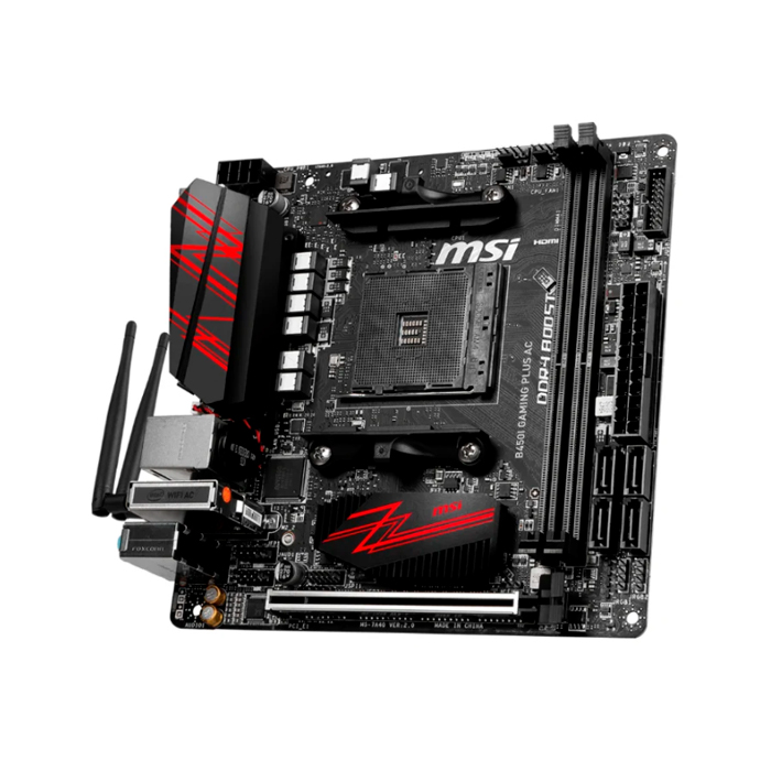 MSI b450i. Материнская плата MSI b450 Gaming. MSI b450i Gaming Plus Max WIFI. MSI b450i Gaming Plus AC WIFI.