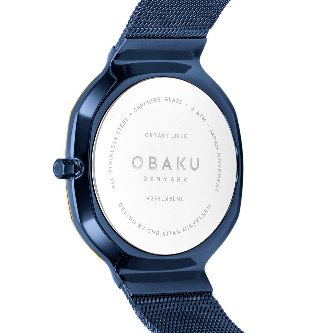 Наручные часы женские Obaku V253LXSLML синие