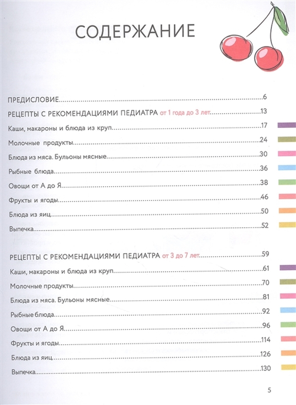 54 рецепта детям от 1 года до 3-х лет