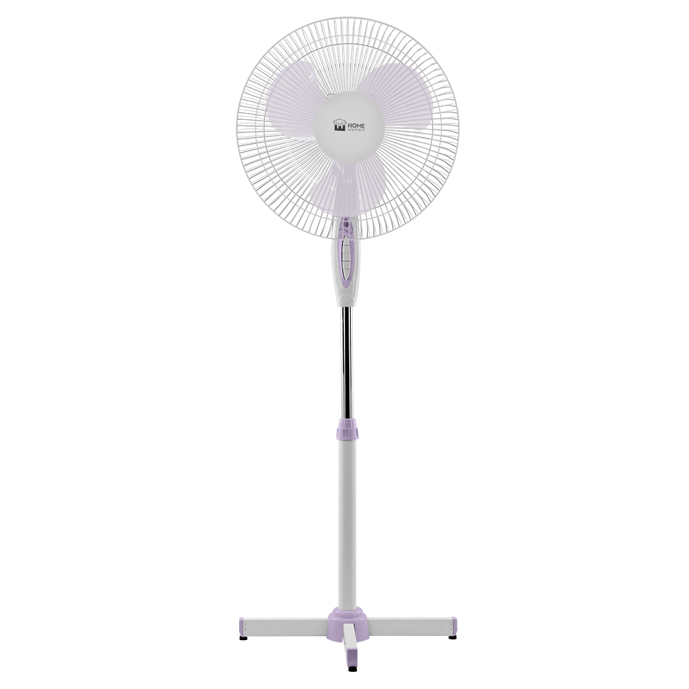 Вентилятор напольный Home Element HE-FN1205 белый; фиолетовый - купить в МультиМарта Вешки (со склада МегаМаркет), цена на Мегамаркет