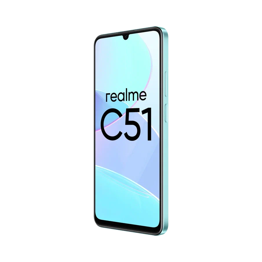 Смартфон Realme С51 4/128Gb зеленый (RMX3830), купить в Москве, цены в  интернет-магазинах на Мегамаркет