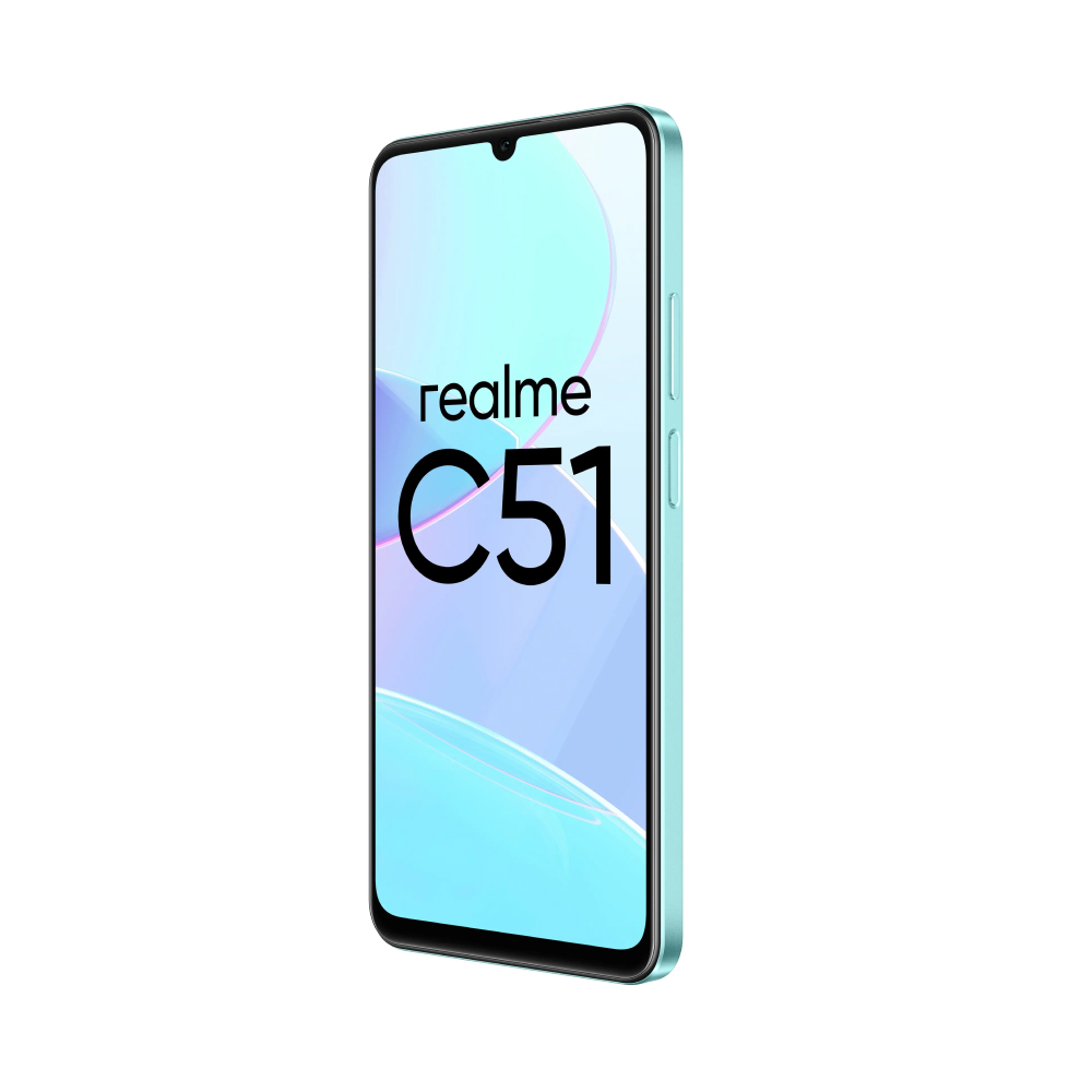 Смартфон Realme С51 4/128Gb зеленый (RMX3830), купить в Москве, цены в  интернет-магазинах на Мегамаркет