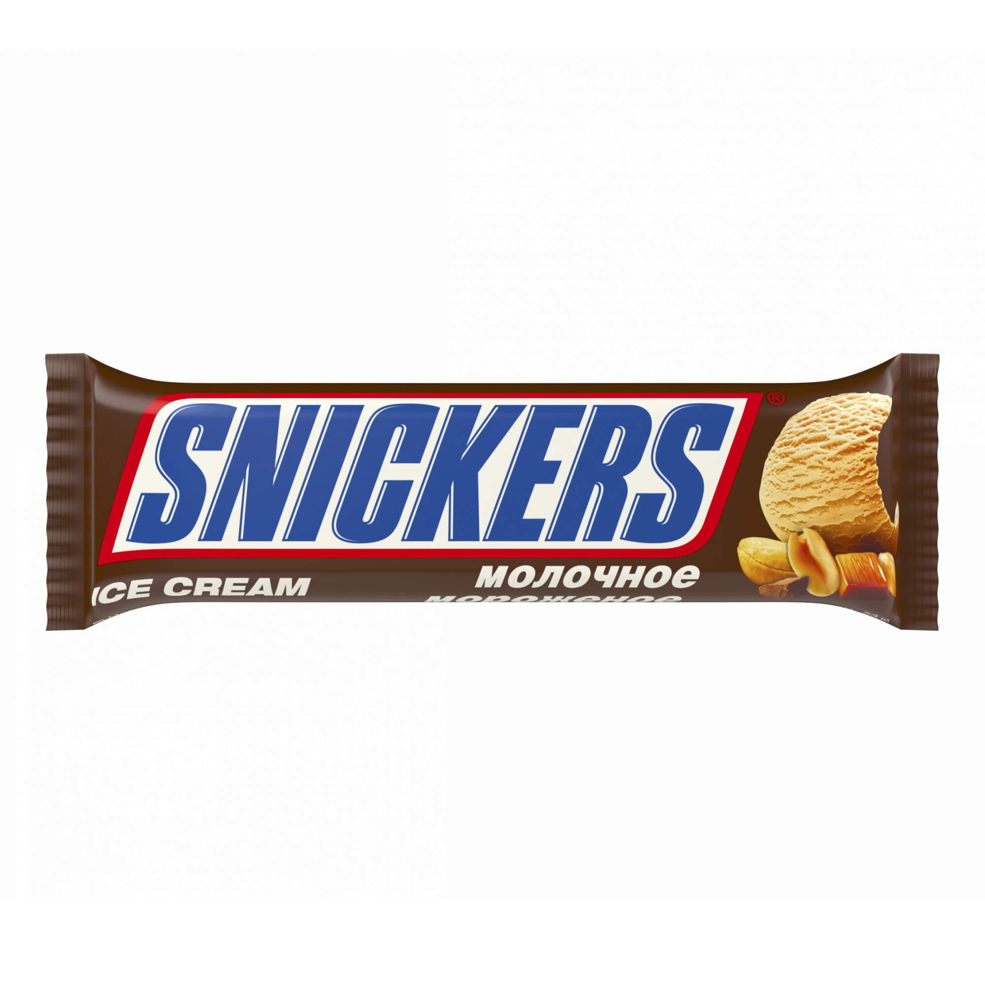 Мороженое snickers батончик, 48 г