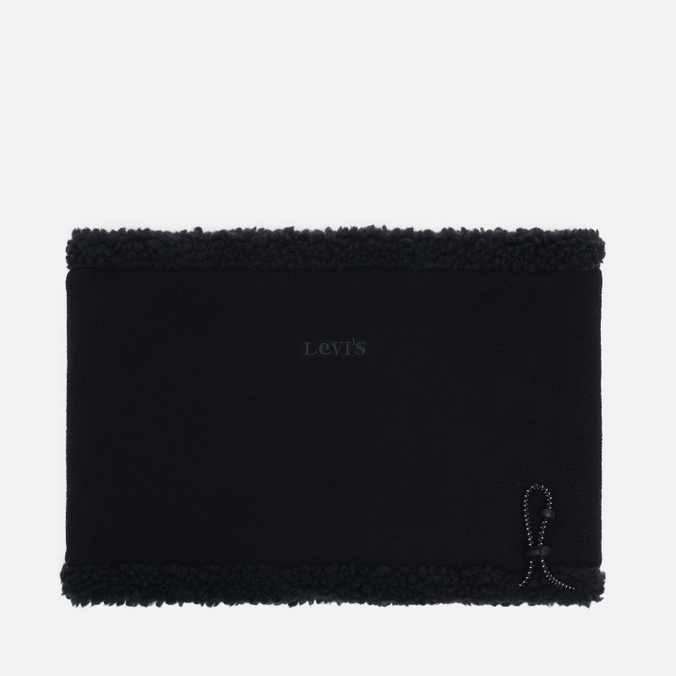 Снуд мужской Levi's Sherpa Neck чёрный, 32x22 см