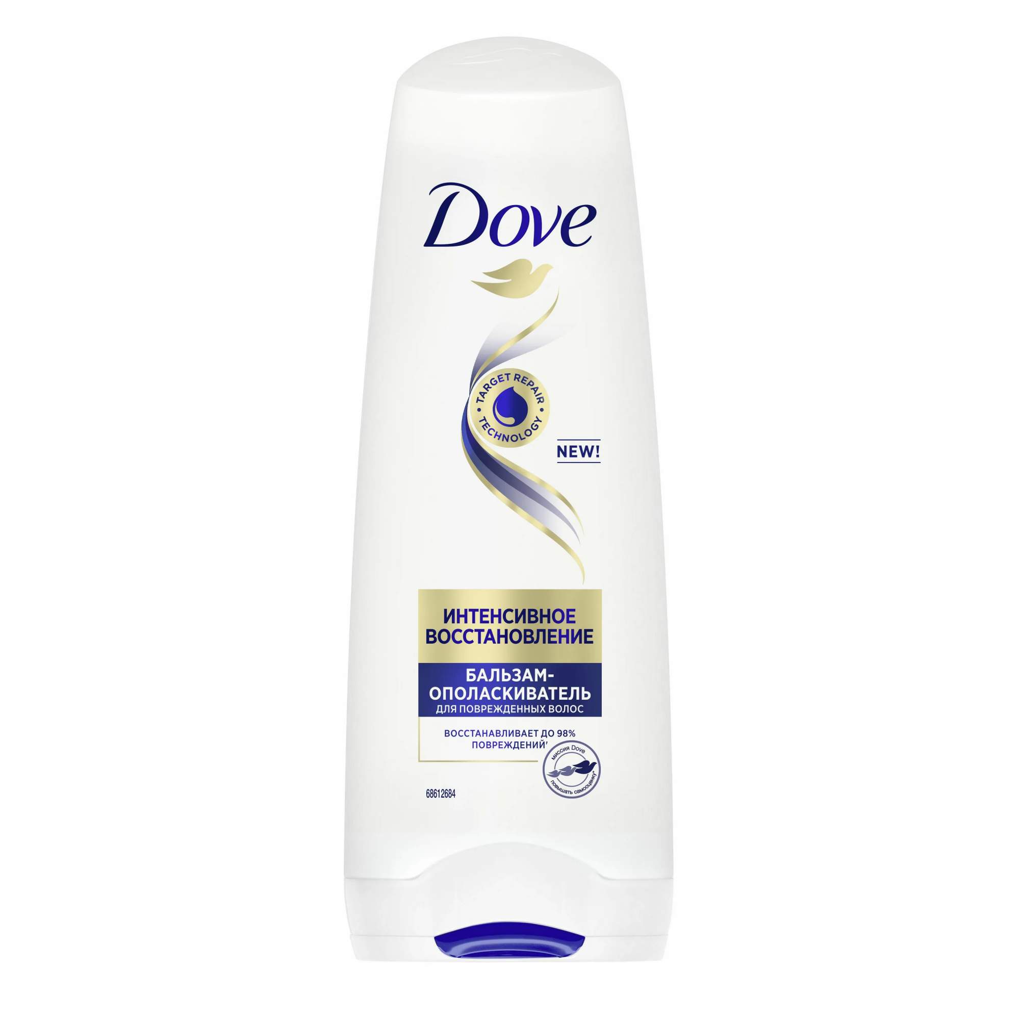 Купить бальзам для волос Dove Nutritive Solutions Интенсивное восстановление, 200 мл, цены на Мегамаркет | Артикул: 100000889339