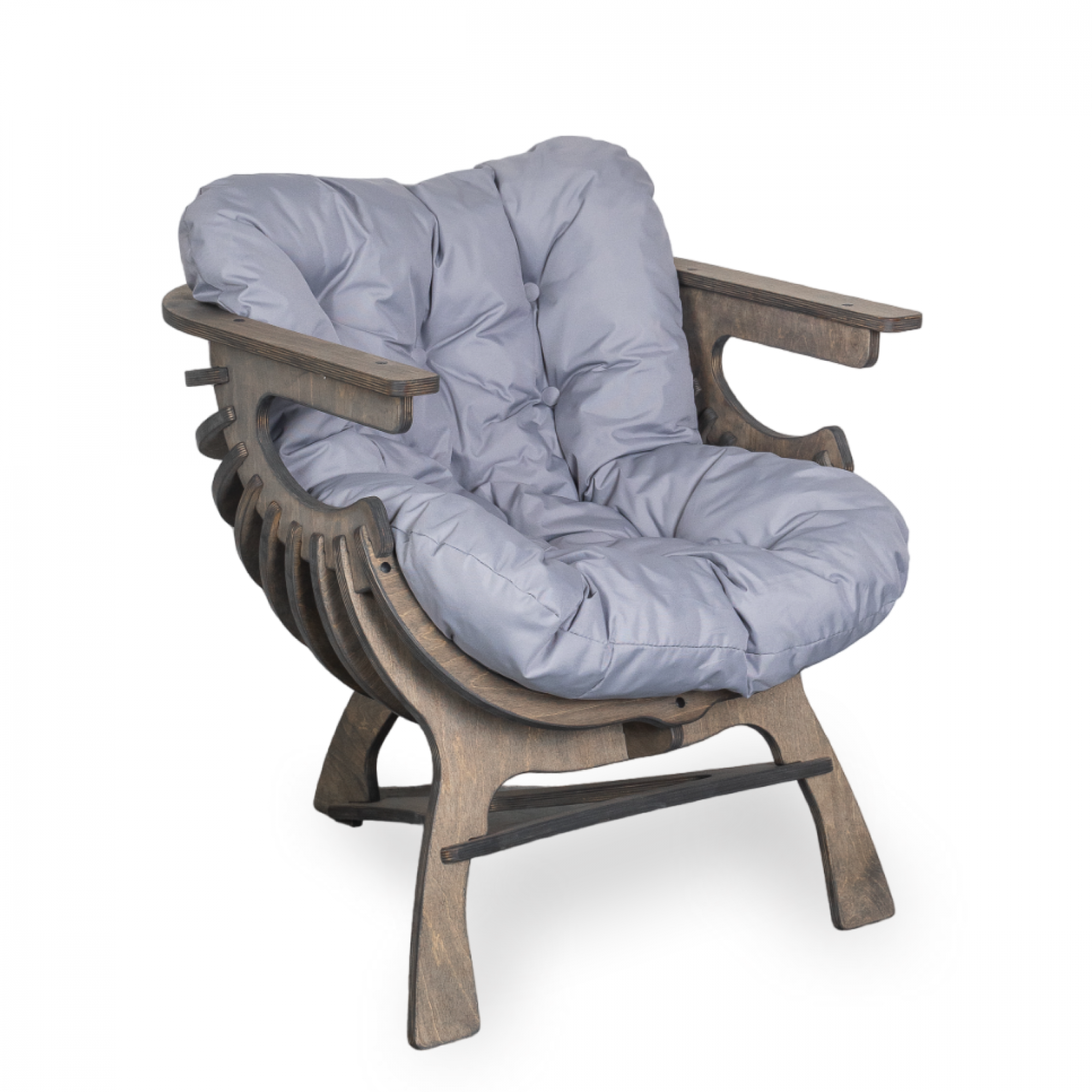 Кресло для отдыха "Ракушка" Axioma.woodshop - купить в Москве, цены на Мегамаркет | 600012356892