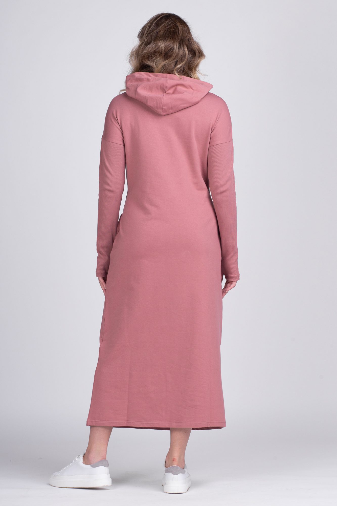 Платье для беременных женское СкороМама 08-23521SM розовое 52 RU