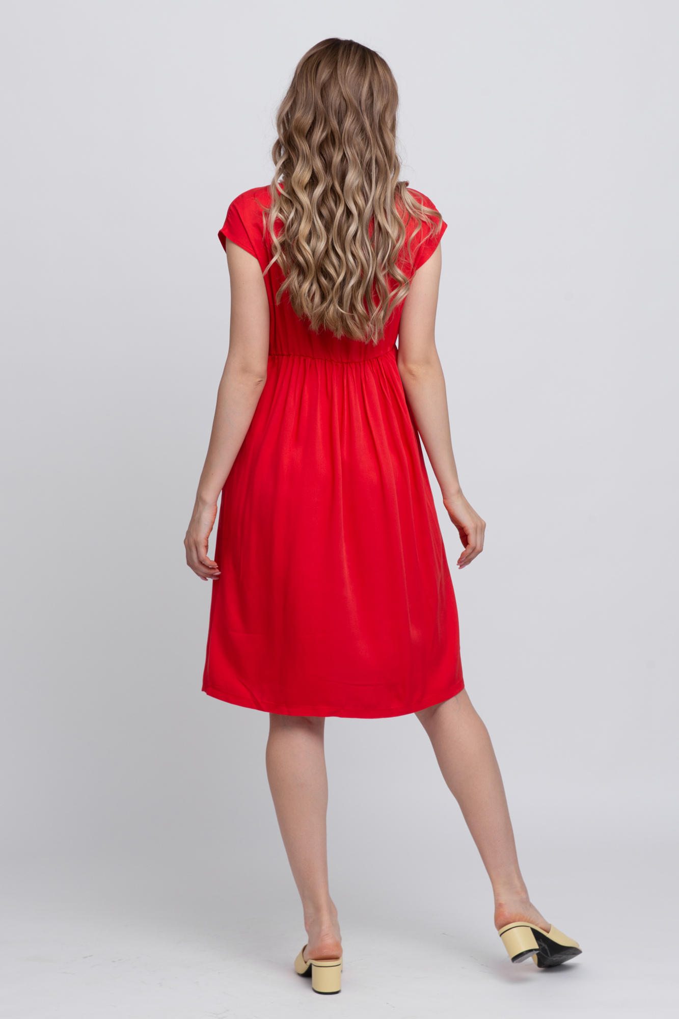 Платье для беременных женское Mama's fantasy MF9018 красное 50 RU