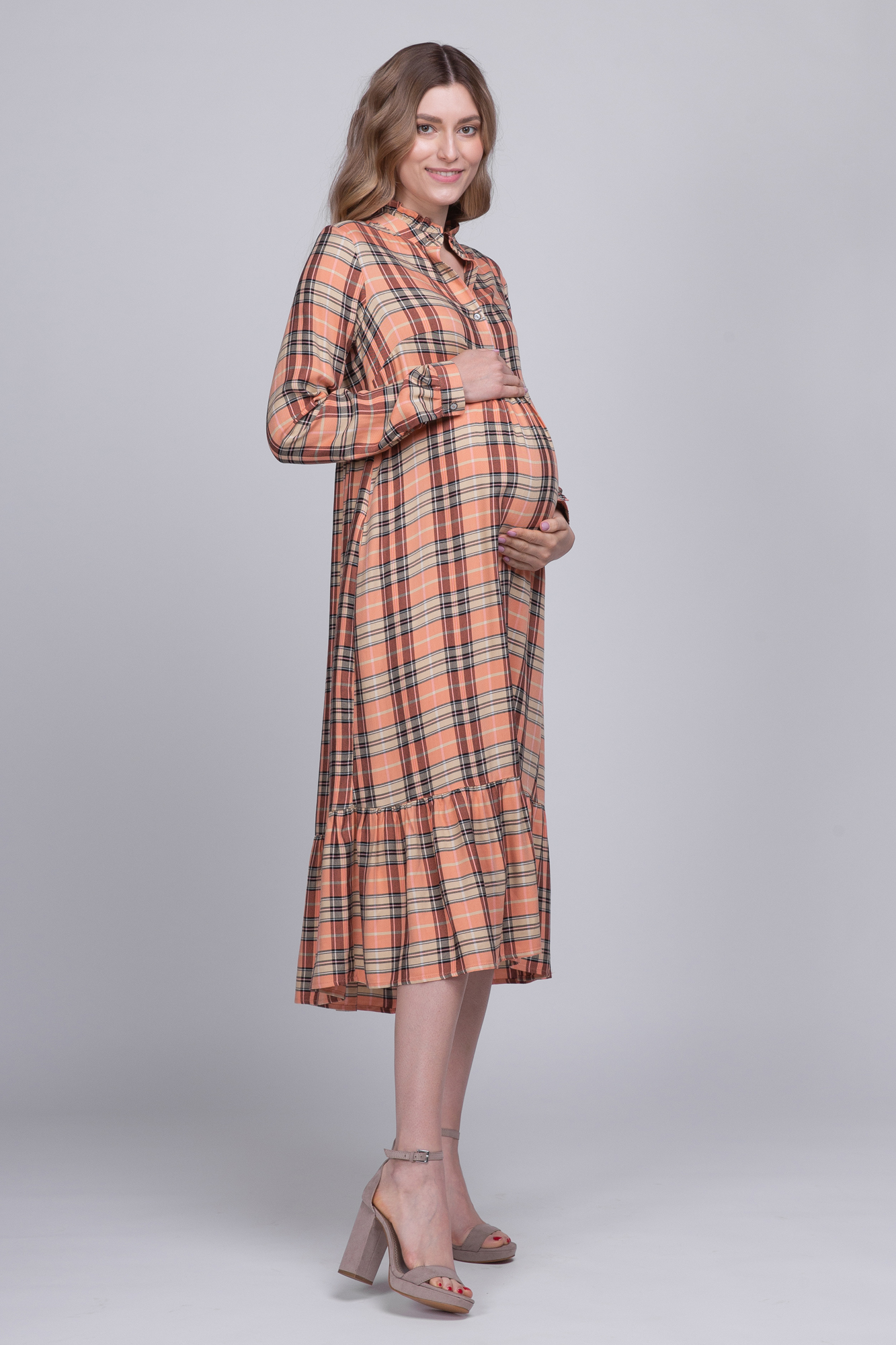 Платье для беременных женское Mama's fantasy mf9024 разноцветное 50 RU