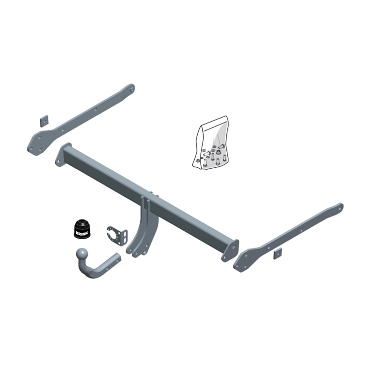Фаркоп тип е. Brink 604200 фаркоп. brink 732533 комплектующие тсу.