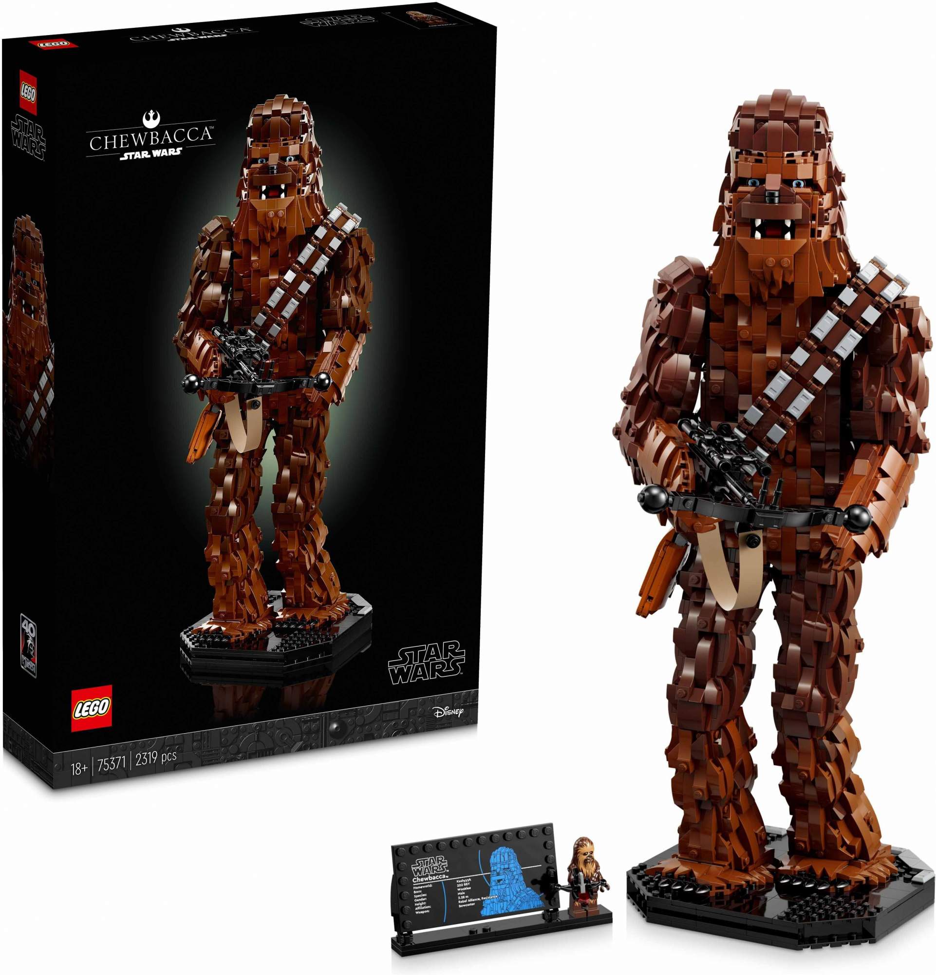 Купить конструктор Lego Star Wars Чубакка, 75371, цены на Мегамаркет | Артикул: 100056152824