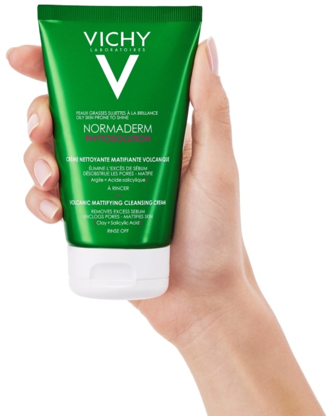 Матирующий гель для умывания Vichy Normaderm Phytosolution с вулканическим перлитом 125 мл