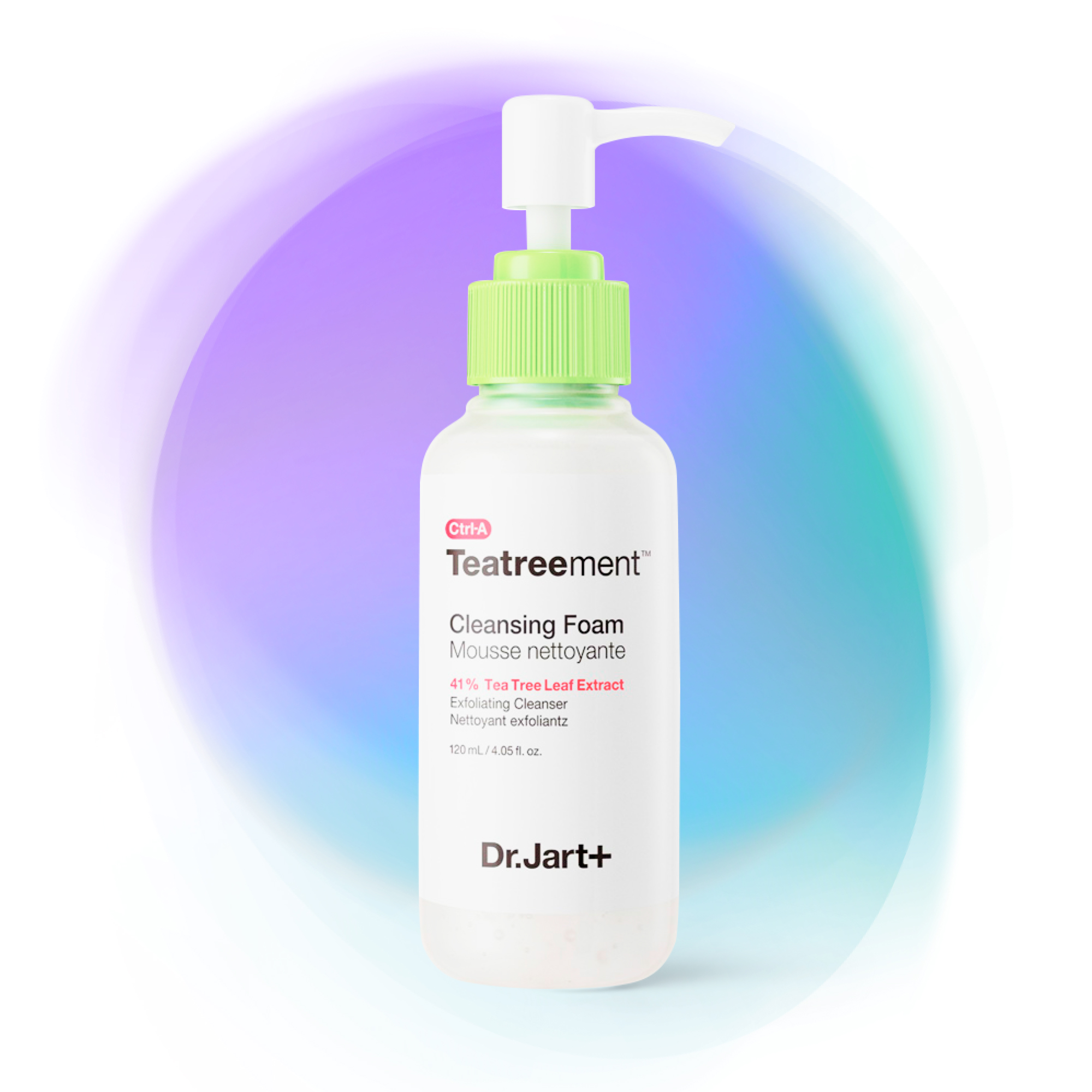 Купить пенка для умывания Dr.Jart+ Ctrl+A Teatreement Cleansing Foam очищающая 120 мл, цены на Мегамаркет | Артикул: 100026881977