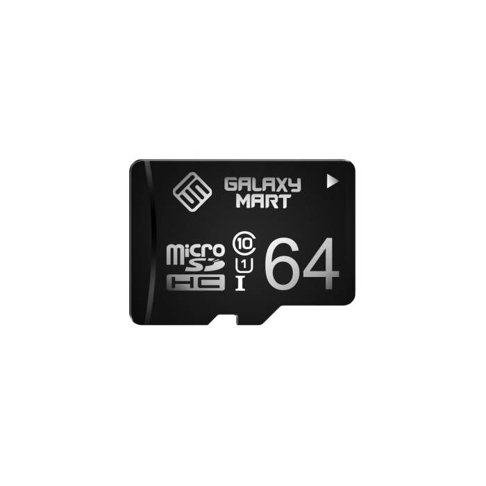 Карта памяти Galaxy Mart microSDHC 64GB (GMMSDU1-64G)